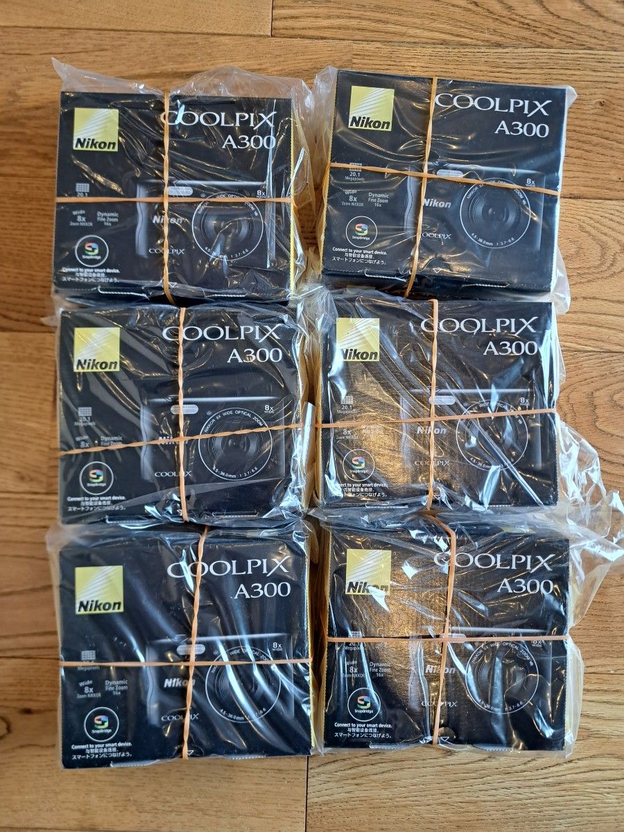 Nikon ニコン COOLPIX  クールピクス A300 BLK 転売 新品 未開封 6台  Amazon 46800円/1台