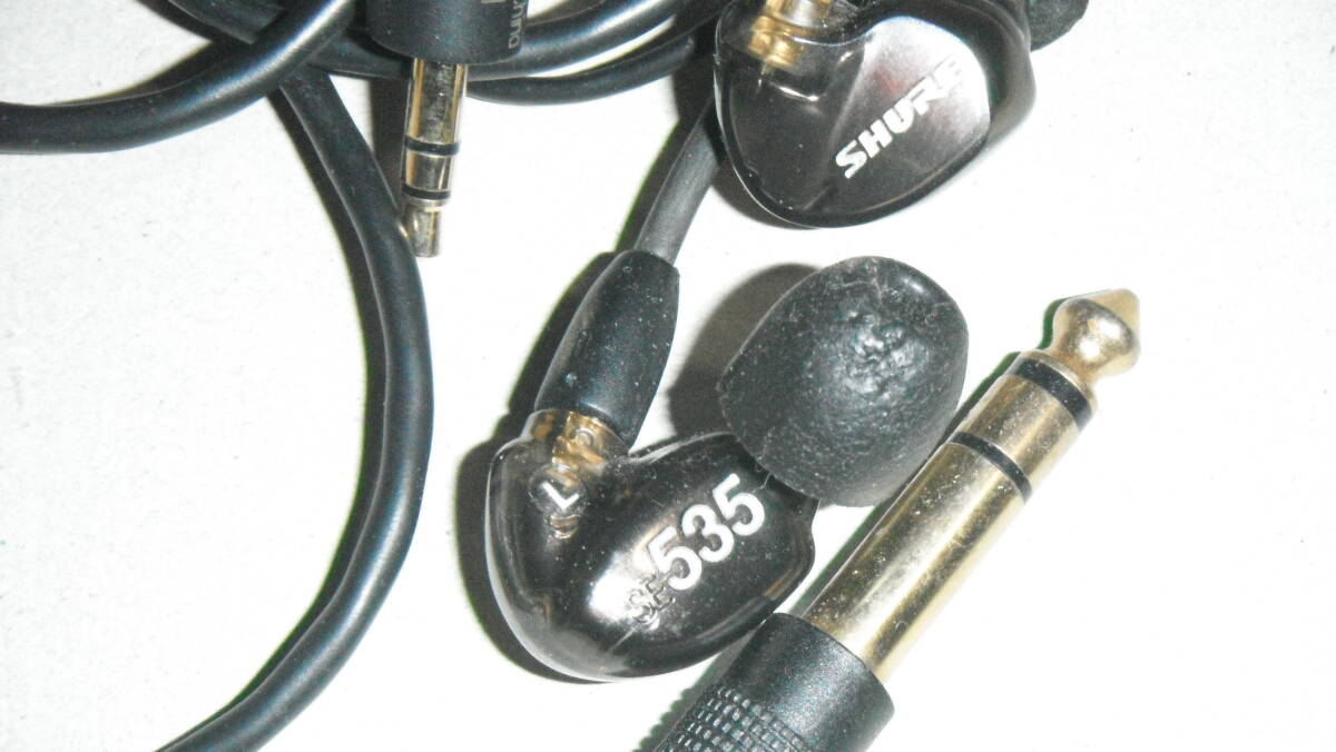 SHURE se535ヘッドホン中古_画像1