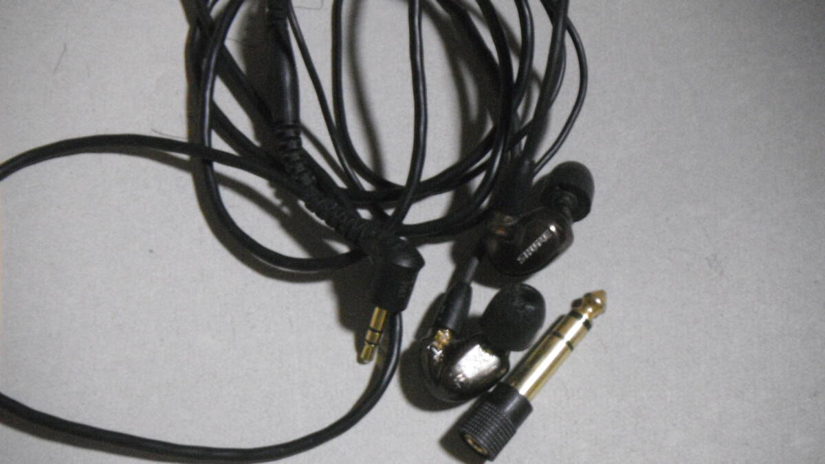 SHURE se535ヘッドホン中古_画像4