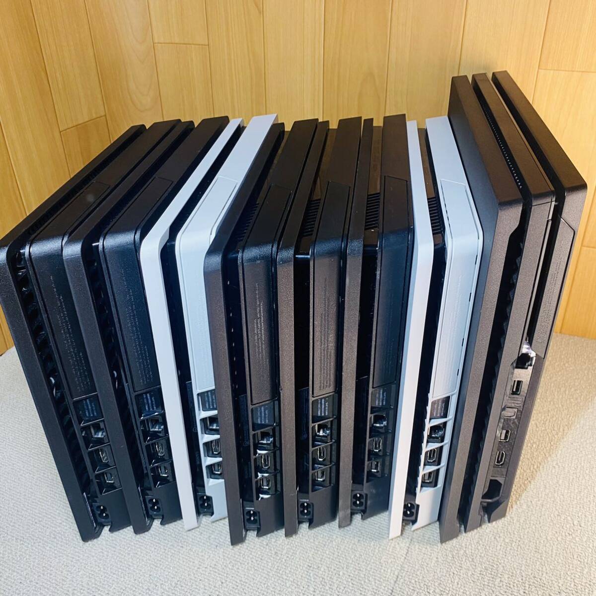 動作確認済 SONY ps4 本体 8台セット 後期型 2000A 2100A 2200A プロ proプレステ4 スリム型 slim ブラック ソニー 薄型 PlayStation4の画像4