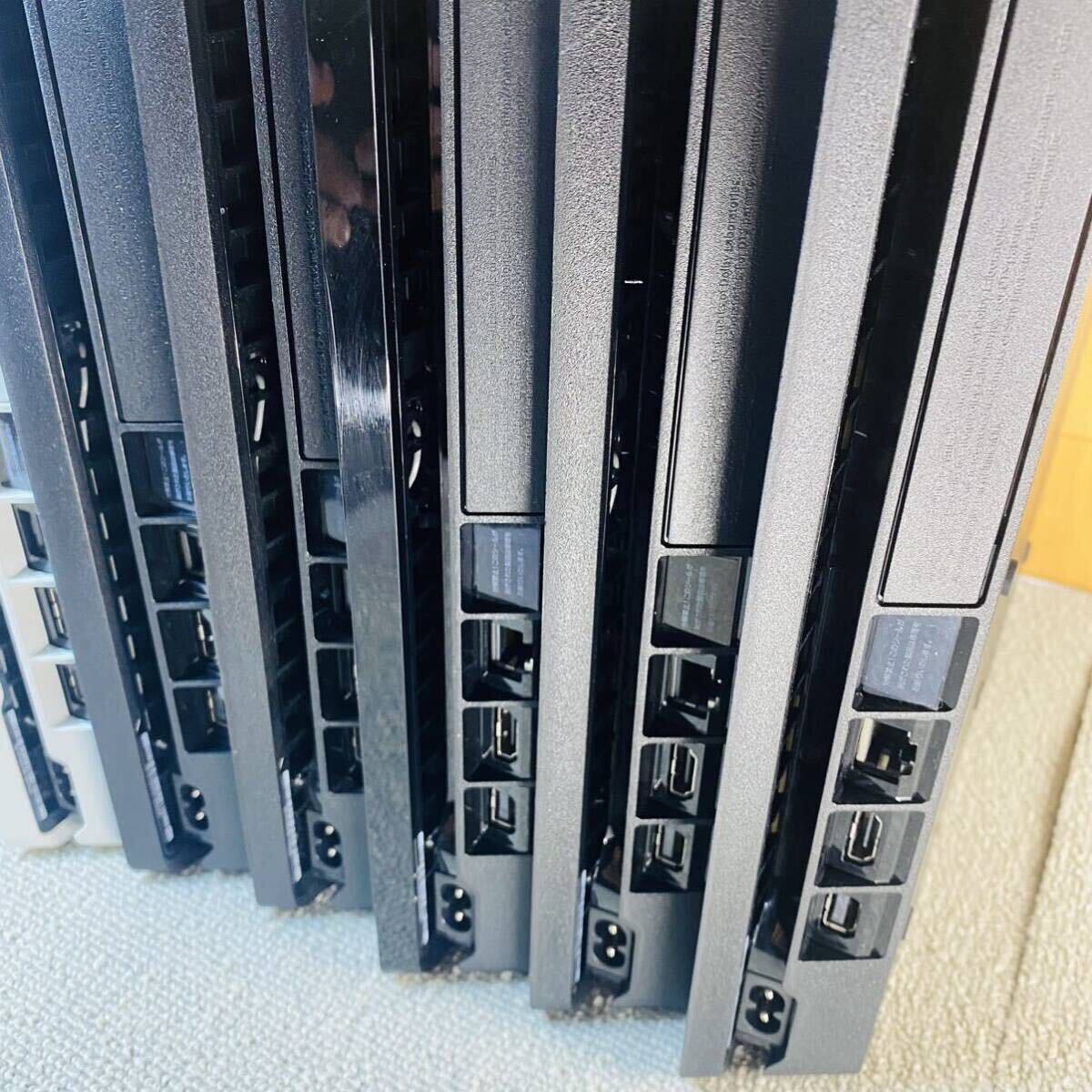 SONY 動作確認済 SONY ps4 本体 7台セット 後期型 2000A 2100A 2200A プレステ4 スリム型 slim ブラック ソニー 薄型 PlayStation4 _画像5