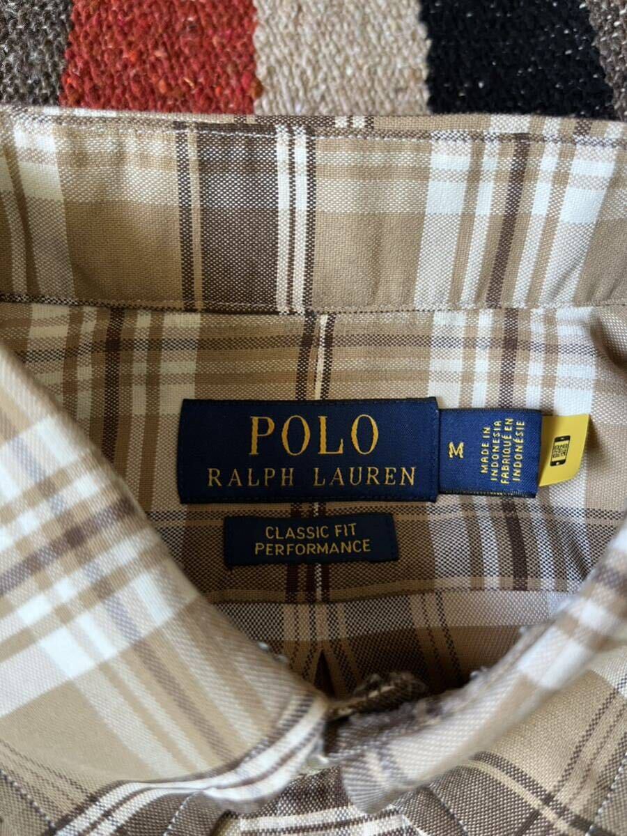  Polo Ralph Lauren рубашка M размер POLO RALPH LAUREN проверка рубашка 