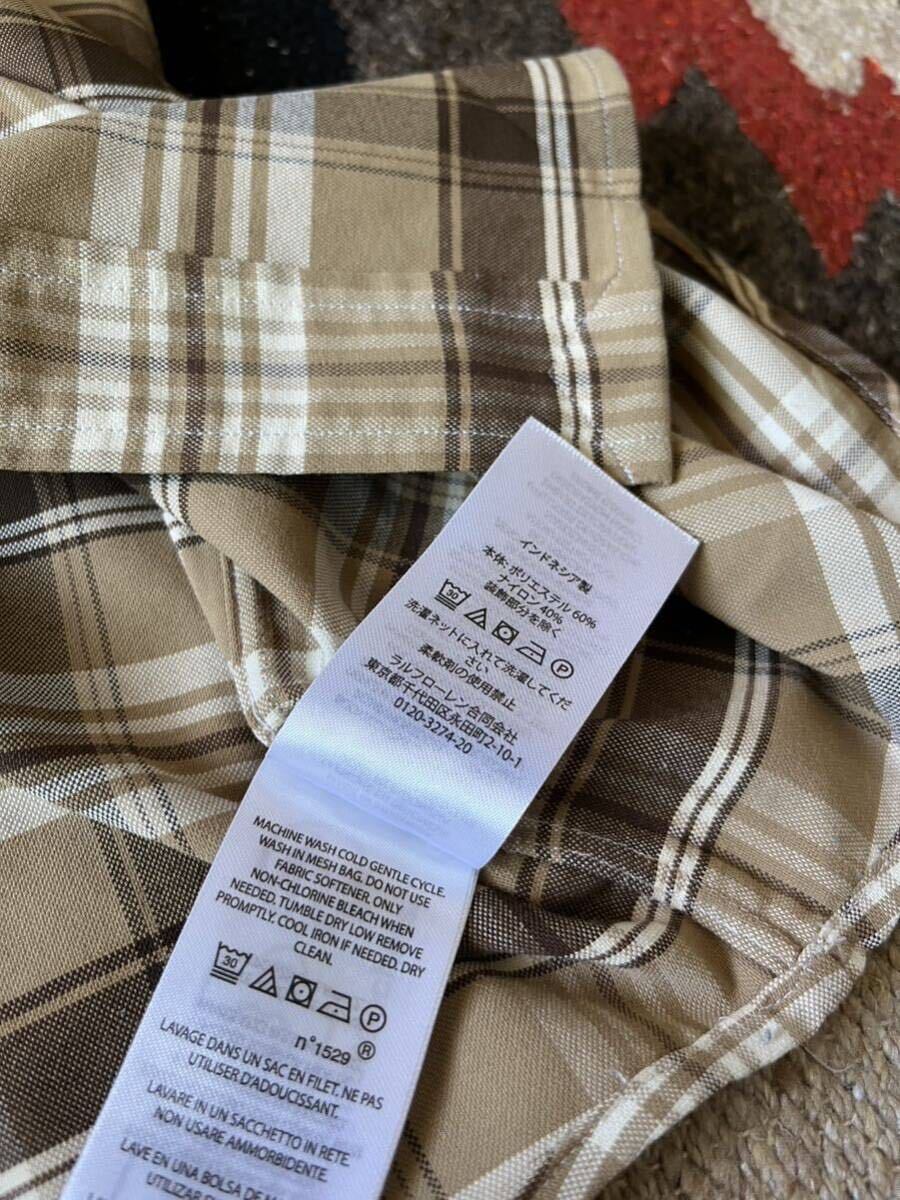  Polo Ralph Lauren рубашка M размер POLO RALPH LAUREN проверка рубашка 