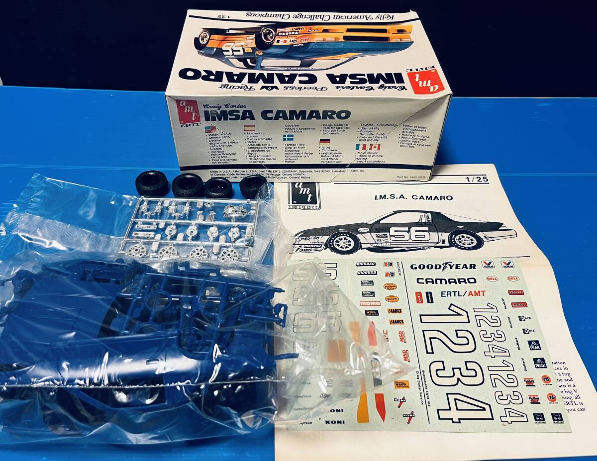 amt ERTL 1/25 IMSA CAMARO イムサ カマロ プラモデル 未組立 ジャンクの画像2