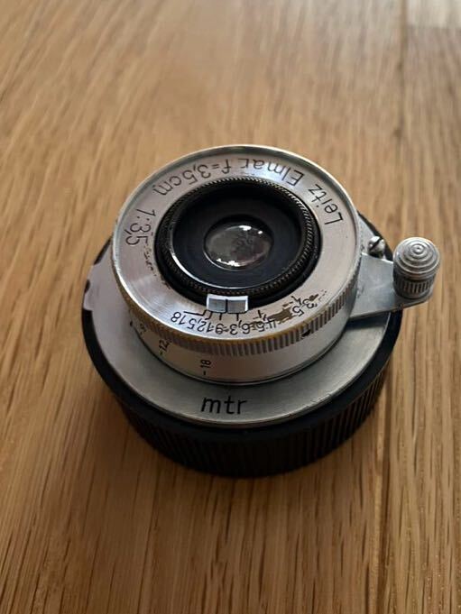 マップカメラ　2022/12/28良品購入後 Leica (ライカ) エルマー L35mm F3.5 クローム_画像2