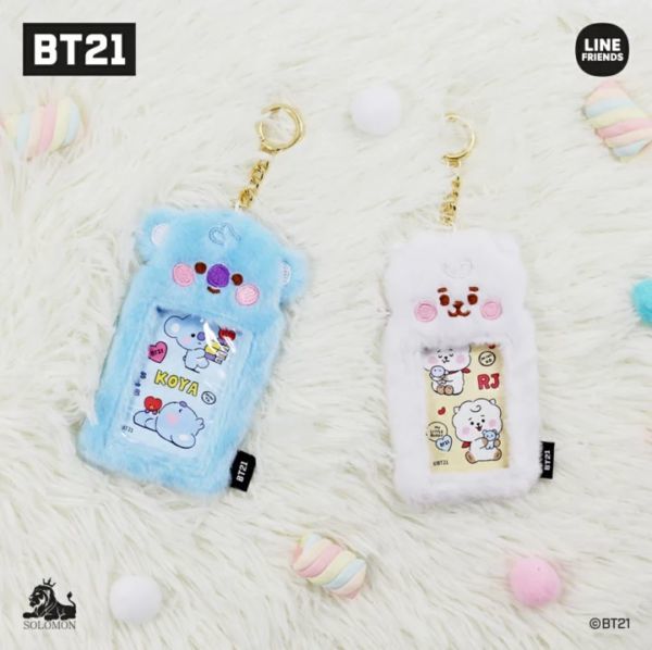 BT21 公式　MANG　フォトカードキーホルダー VER.2 韓国　K-POP☆BTS 防弾少年団 J-HOPE ふわふわ　もこもこ　キーホルダー_画像5