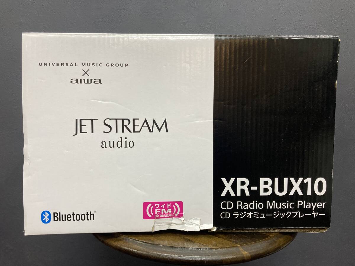 AIWAアイワ JETSTREAM audio ジェットストリームオーディオXR-BUX10/CD・ラジオ・USB・Bluetooth・AUX 中古美品/ジェットストリーム城達也_画像1
