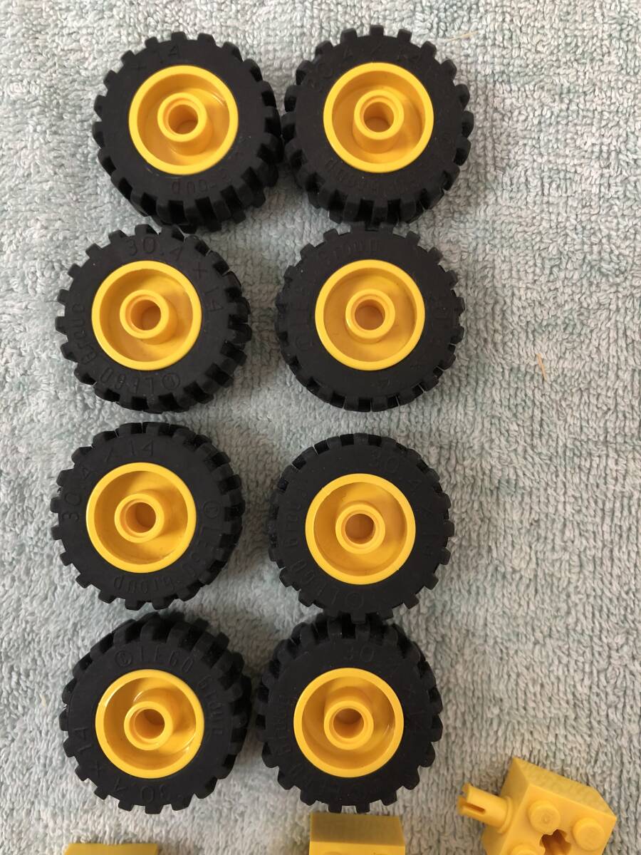 ジャンク 部品 レゴ テクニック タイヤ ホイール 車輪セット 30.4ｘ14（その12）    0124－00780－22の画像2