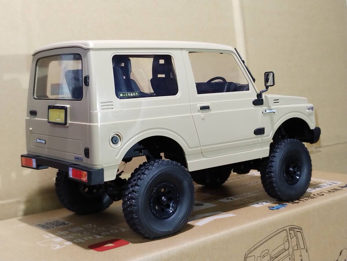 WPL JAPAN スズキ JA11ジムニー C74 RTR コヨーテ 1/10 アウトドアラジコン RAYWOOD_画像2