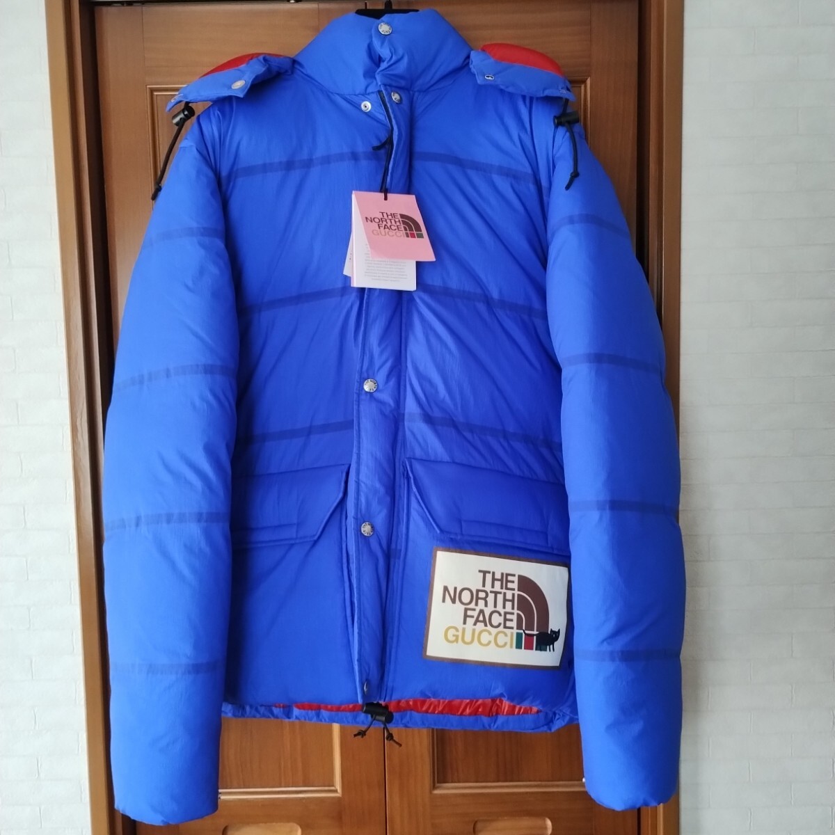 Северная лицо Gucci Down Jacket Rare Size Size