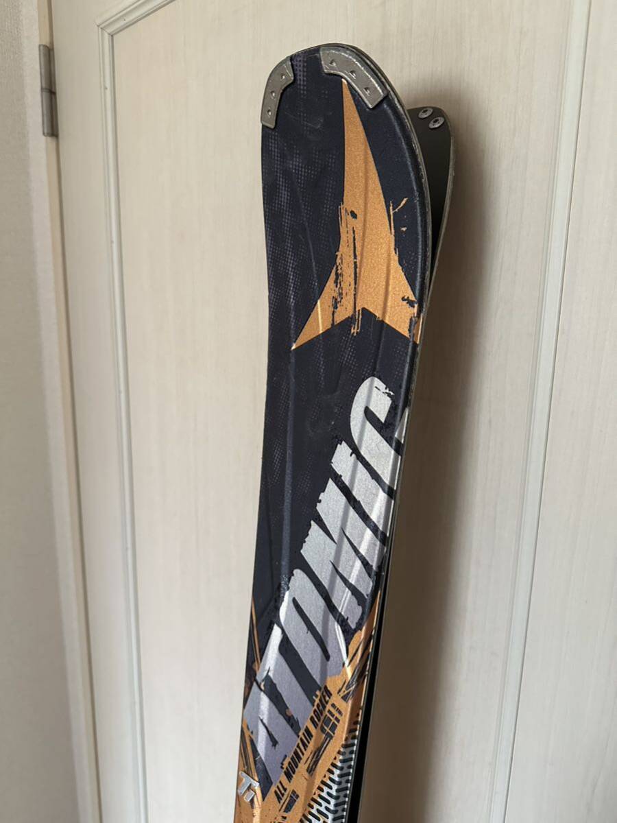 中古スキー&ブーツセット ATOMIC NOMAD ALL MOUNTAIN ROCKER 170cm & SALOMON quest max 100 custom shell 26.5cmの画像3