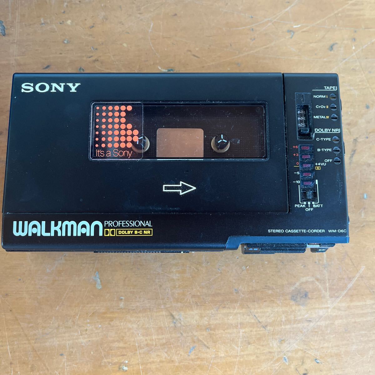 SONY ウォークマンプロフェッショナル Walkman WM-D6Cの画像2
