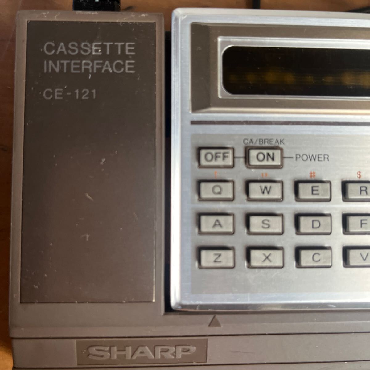 SHARP ポケットコンピュータ PC-1210 /カセットインターフェース CE-121 の画像2