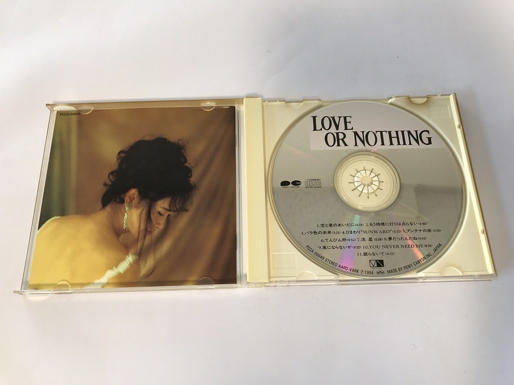 SG691 中島みゆき / LOVE OR NOTHING 【CD】 1109_画像5