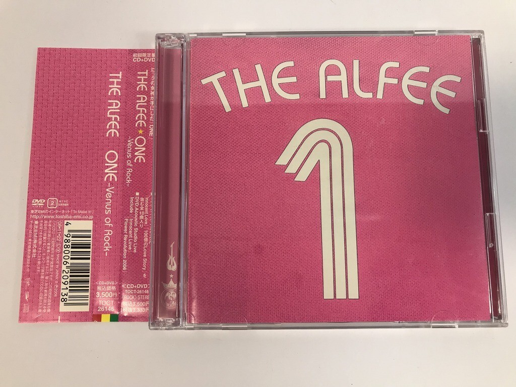 SI196 THE ALFEE / ONE-Venus of Rock- 初回限定盤 【CD】 0407_画像1