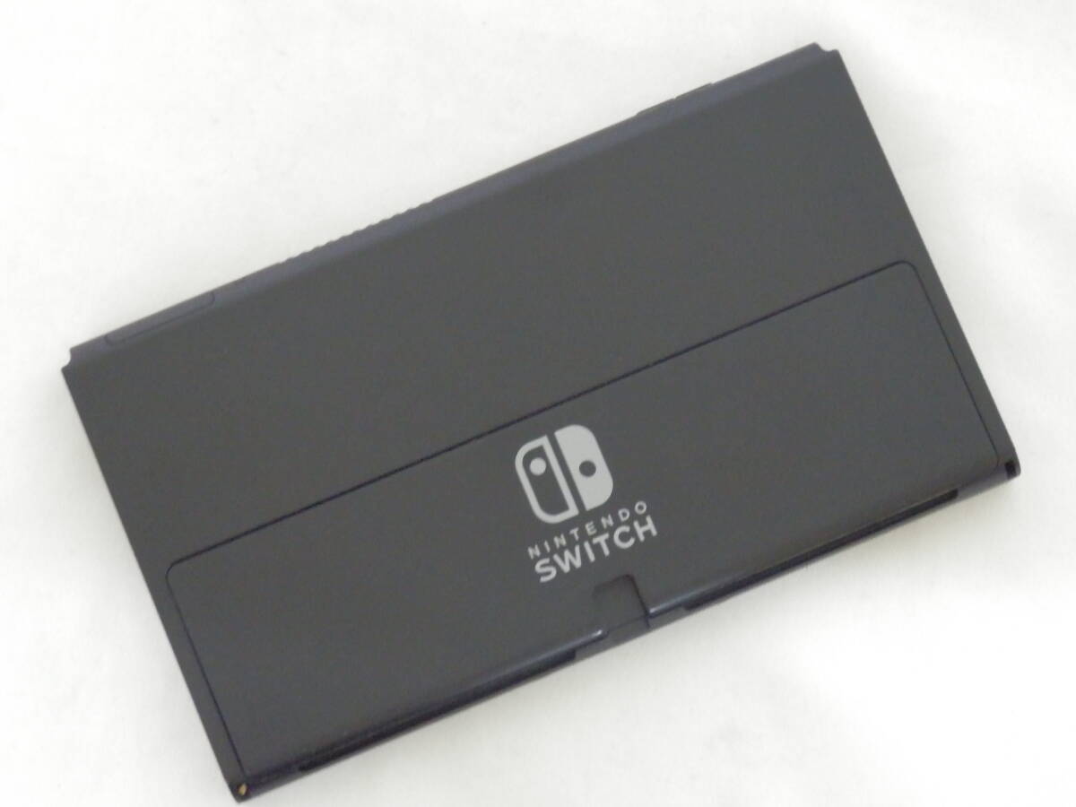 059D580D♪ Nintendo Switch スイッチ 本体 有機ELモデル Joy-Con(L)/(R) ホワイト 中古 動作OKの画像4