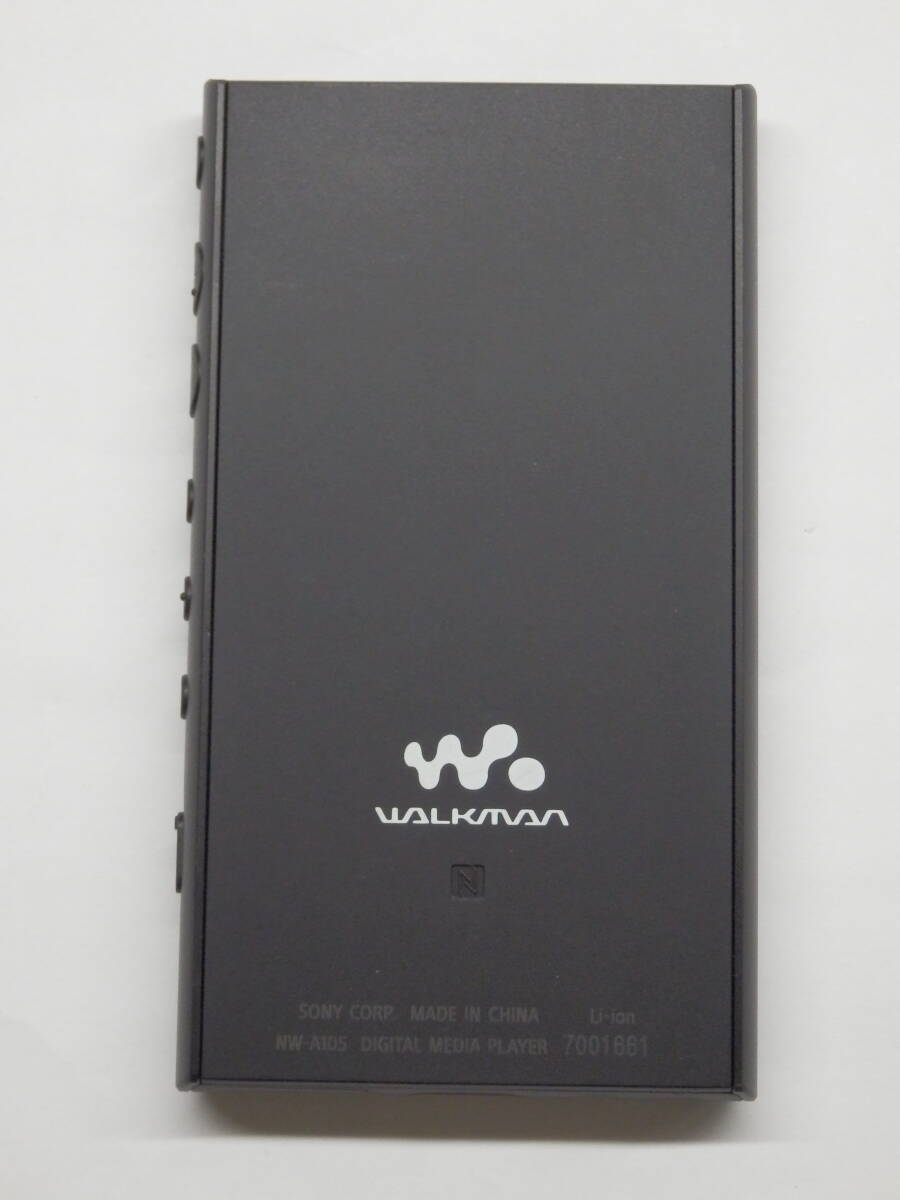 103C989D◆美品 SONY ソニー Walkman ウォークマン NW-A105 ※イヤホンなし ブラック 動作OK_画像3