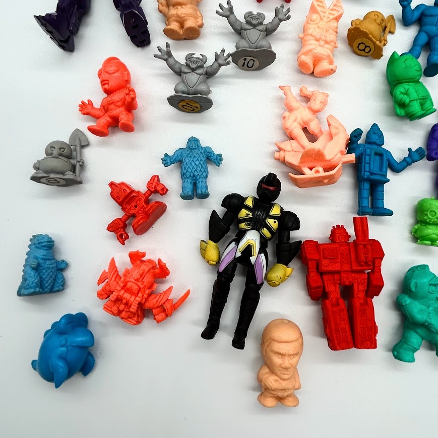 [K-20] gun erasing gold erasing eraser figure Gundam Kinnikuman ultra .. jam ne Transformer Ken, the Great Bear Fist etc. present condition goods 