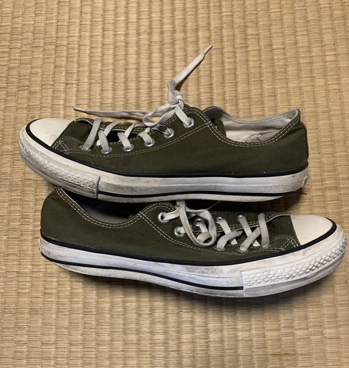 コンバース CONVERSE 日本製 Made IN JAPAN ALL STAR オールスター 26.5cm US8 要修理の画像7