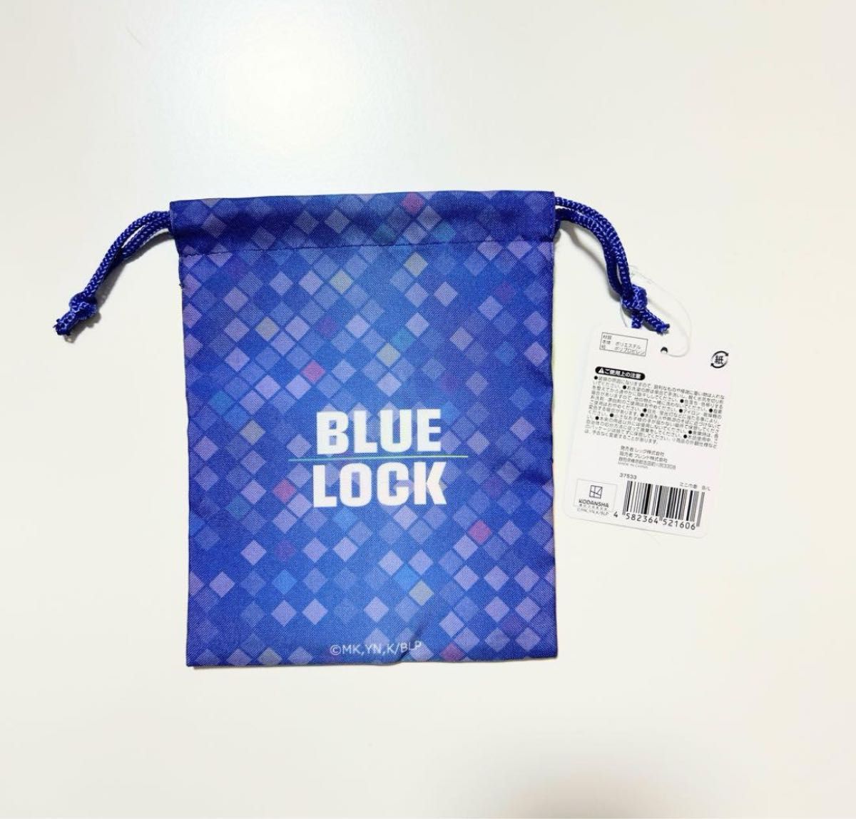 BLUE  LOCK  ブルーロック　ミニ巾着 ミニ巾着袋　コップ袋　小物入れ