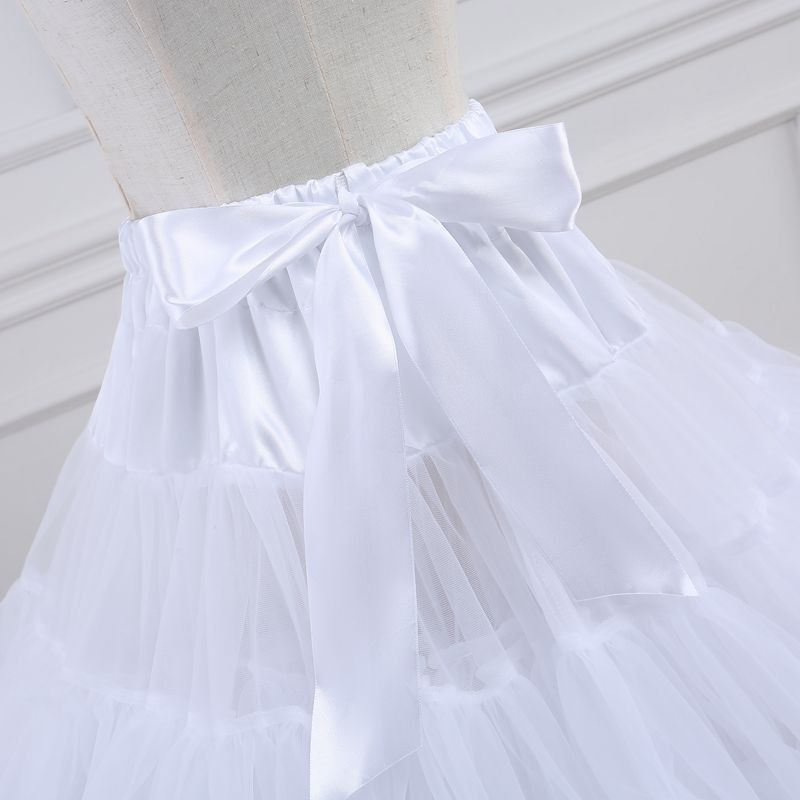 コスプレ パニエ ホワイト ふわふわ ロリータ ボリューム ふんわり ボリュームパニエ ウェディング ドレス 45cm 可愛い