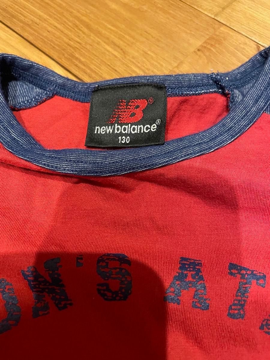 New Balance ニューバランス 古着 子供服 スポーツ 半袖 Tシャツ トップス