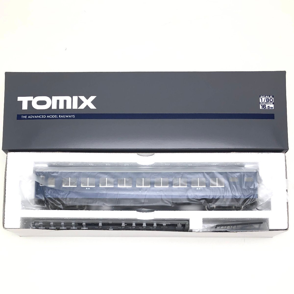 TOMIX National Railways passenger car o is ne17 shape ( electric heating * blue color ) HO-5021 1/80 16.5mm railroad model TOMY TEC