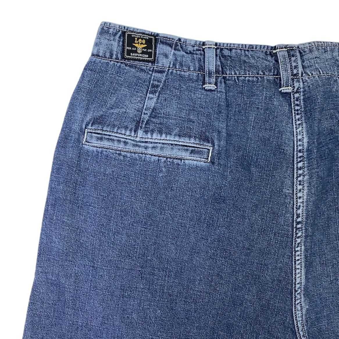 リー トラウザー デニムパンツ Lサイズ 定価14300円 Lee TROUSERS ボタンフライ LM4613-336の画像7