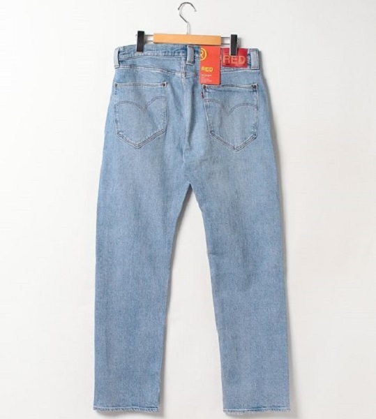 リーバイス レッド 505 レギュラーストレート デニムパンツ W32 定価14300円 ライトブルー LEVI’S RED ジーンズ A2692-0003の画像6