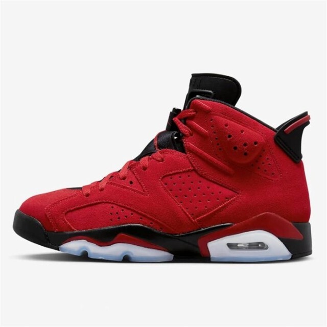 ナイキ エア ジョーダン 6 レトロ トロブラボー 定価25300円 27.5cm レッド/ブラック 赤 黒 AIR JORDAN 6 RETRO ToroBravo スニーカー_画像3