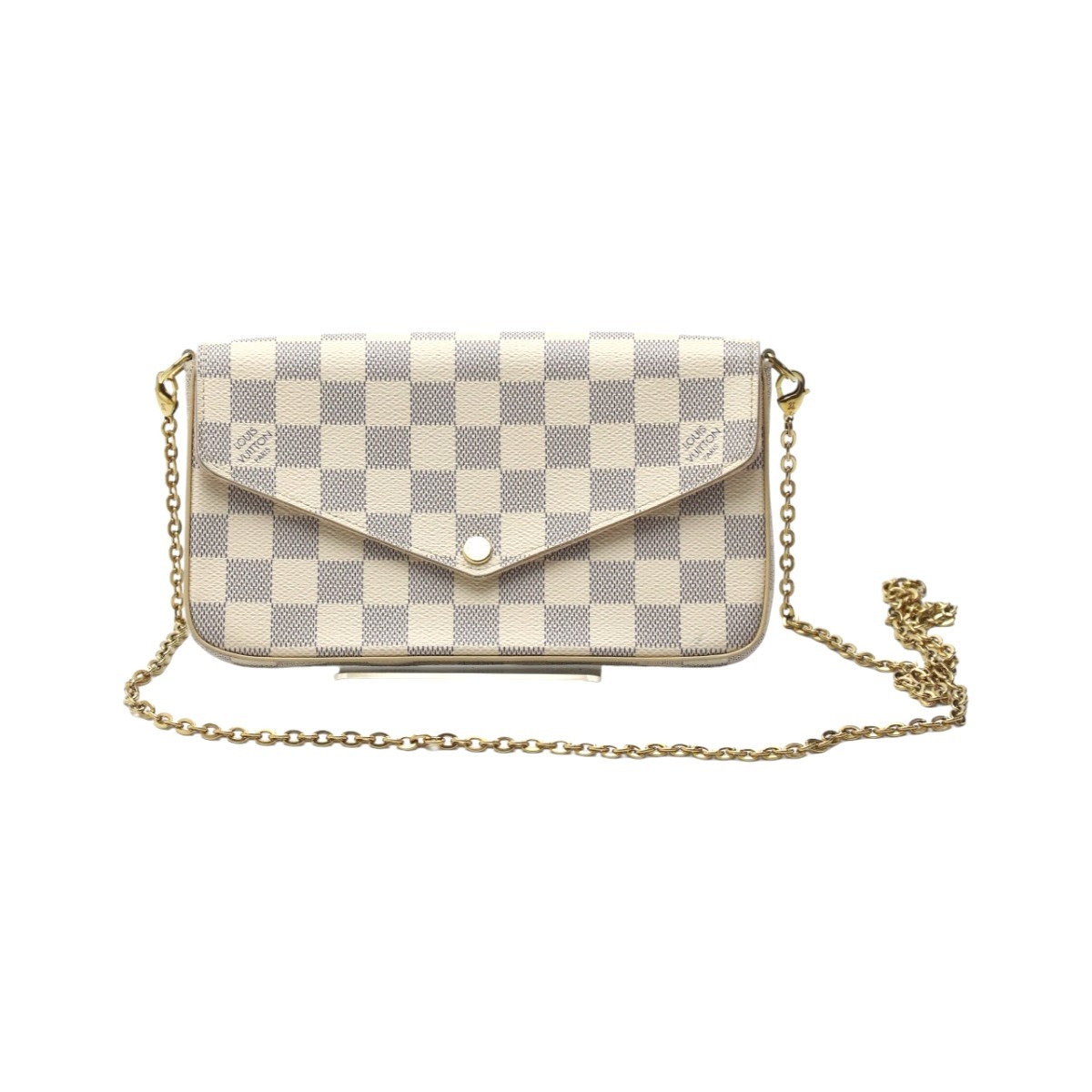 ルイヴィトン ショルダーバッグ N63106 ポシェット・フェリシー ダミエ・アズール ショルダーバッグ LOUIS VUITTON レディース 中古_画像1