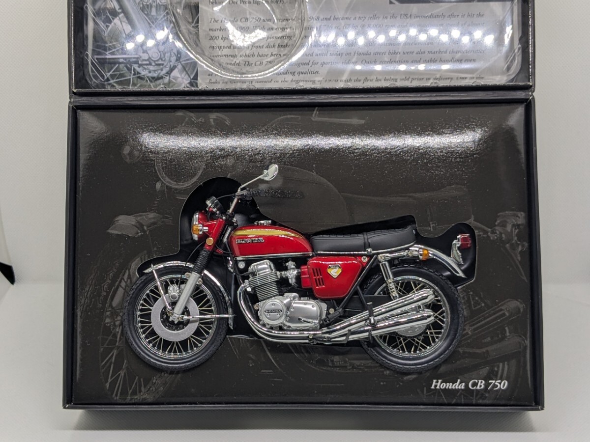 ★MINICHAMPS★1／12★HONDA CB750★1968-78 Red metallic★難有り★送料込み★_画像7