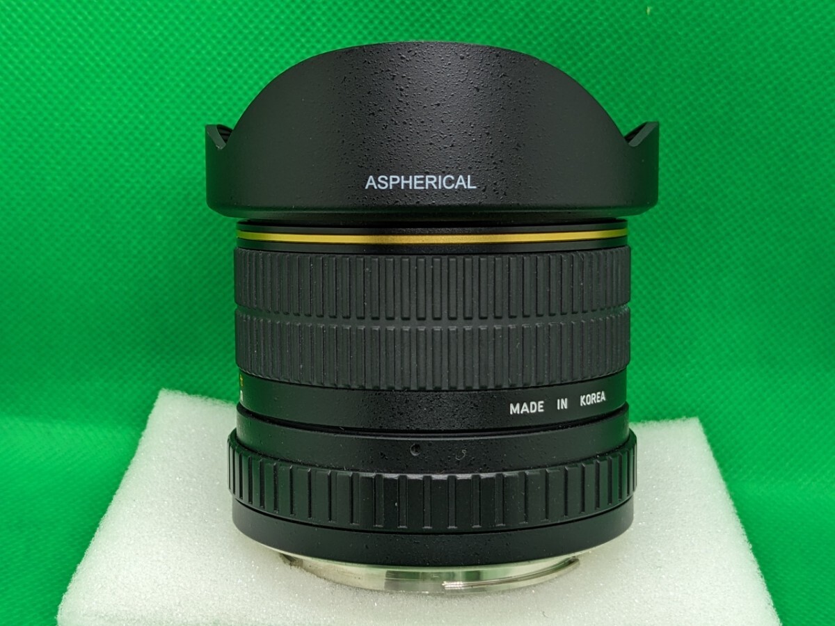 ★魚眼★8mm F3.5 FISH-EYE CS★SAMYANG★Canon EFマウント★送料込み★の画像3