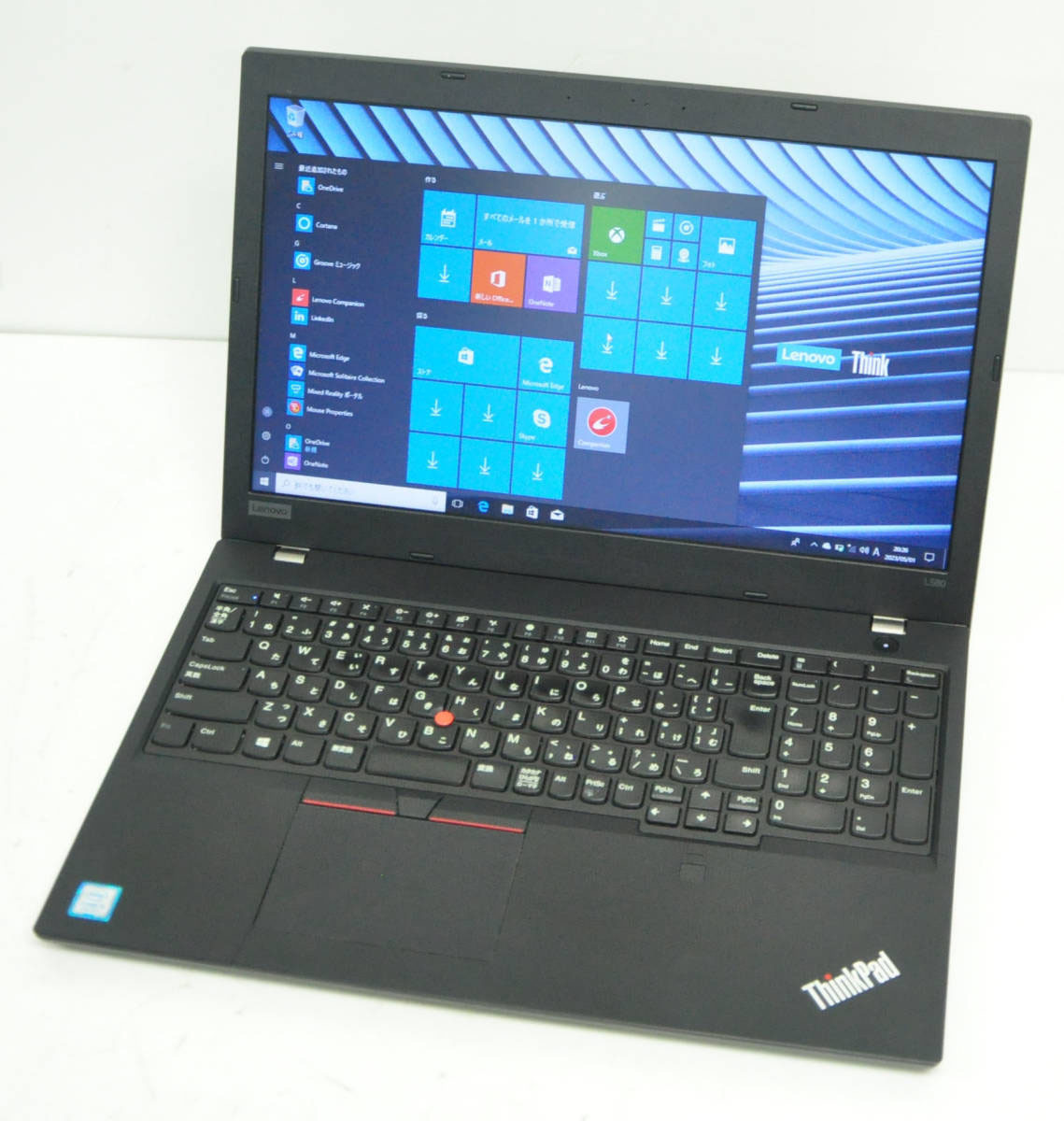 ★ 上位モデル ThinkPad L580 ★ 第8世代 Corei5 8250U/ メモリ8GB/ SSD:256GB/ Wlan/ テンキー/ Office2019/ Win11._画像1