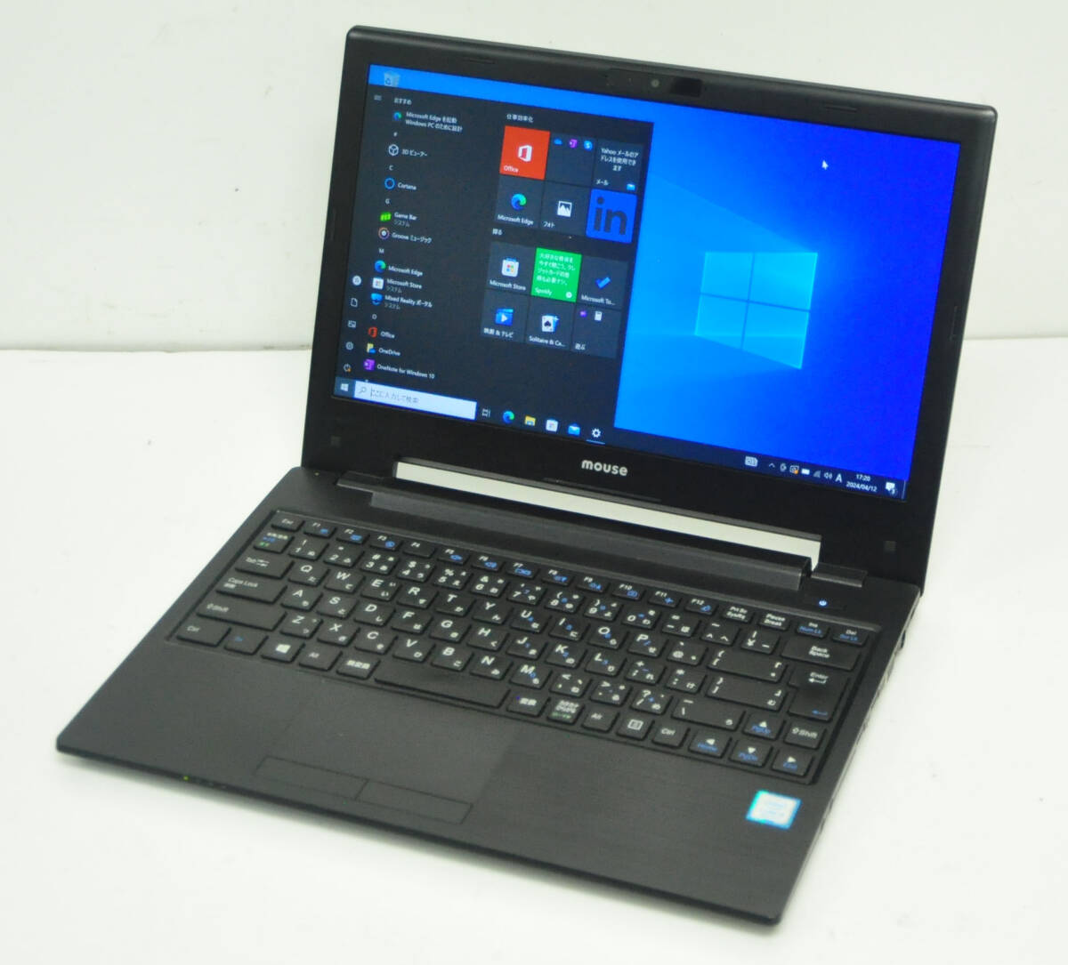 ♪ 良品 高速SSD ! 上位モデル フルHD MousePro-NB391H ♪ Corei5-8250U メモリ8GB SSD:256GB M.2 カメラ Wlan Office2019 Win11