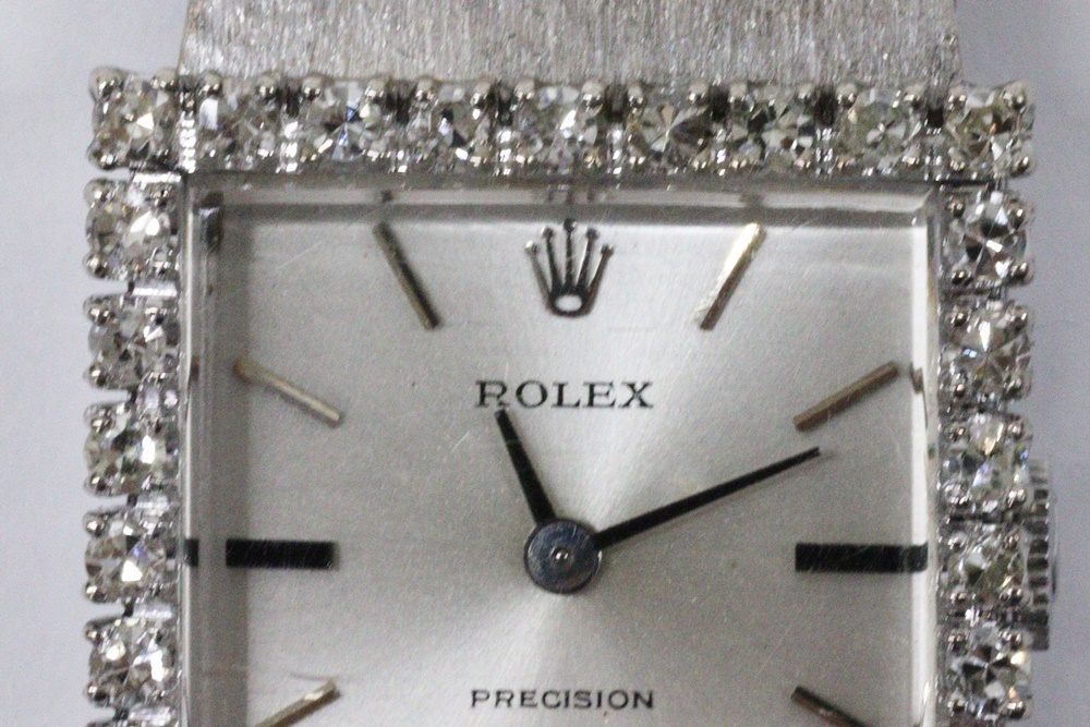 ジャンク　ロレックス　2611　プレシジョン　cal.1400　手巻き　レディース腕時計　ROLEX　PRECISION　2針_画像2