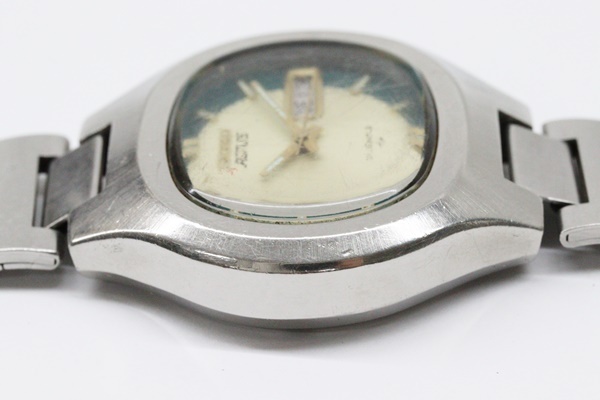  SEIKO セイコー ファイブ アクタス 21石 腕時計 7019-5010 自動巻き デイデイト ゴールド グリーン 5 ACTUSの画像4