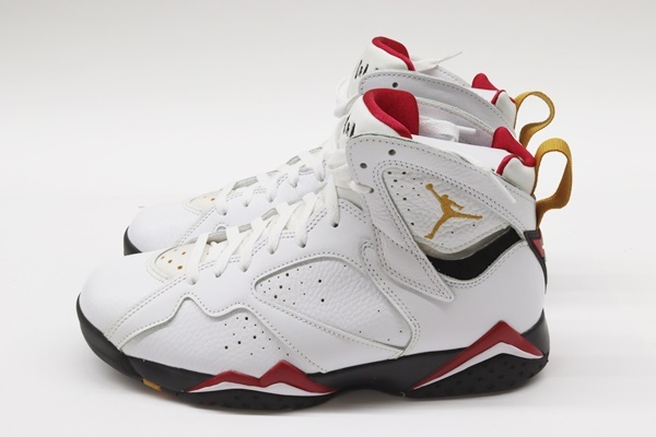 【未使用】 NIKE ナイキ エアジョーダン 7 レトロ ハイカット スニーカー 27㎝ CU9307-106 カーディナル 箱付 Air Jordan 7 Retro Cardinal_画像2