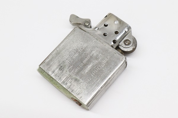  ZIPPO ジッポー HARLEY-DAVIDSON ハーレーダビッドソン オイルライター 1991年製 ゴールドカラー イーグルプレートの画像8