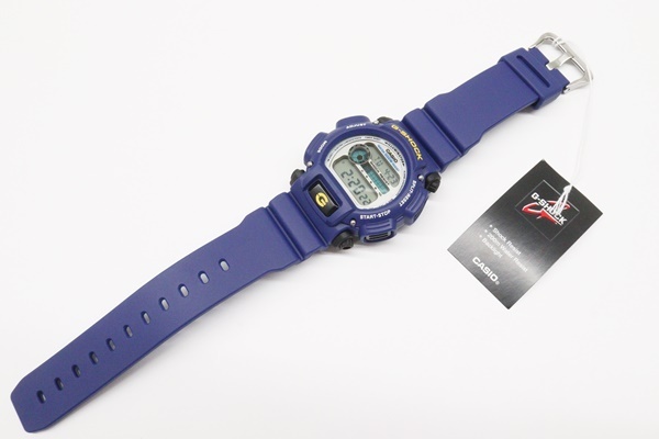  カシオ G-SHOCK 腕時計 DW-9052-2VDR クォーツ ブルー×イエロー 海外モデル デジタル 青 CASIO Gショックの画像7
