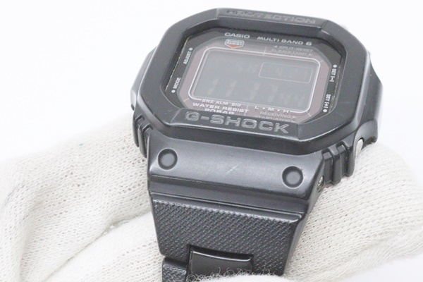  カシオ G-SHOCK 腕時計 GW-M5610BC-1JF ブラック 電波ソーラー タフソーラー メタルコアバンド デジタル マルチバンド6 CASIO Gショック_画像9