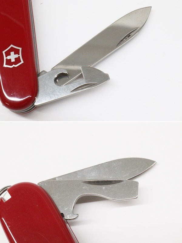  VICTORINOX ビクトリノックス スパルタン マルチツール レザー 収納ケース付 アーミーナイフ 十徳ナイフ ベルトポーチの画像3