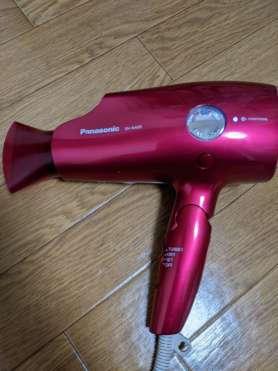 送料込み♪　ジャンク品　パナソニック ナノケア ヘアドライヤー　EH-NA05 ナノイー Panasonic_画像1