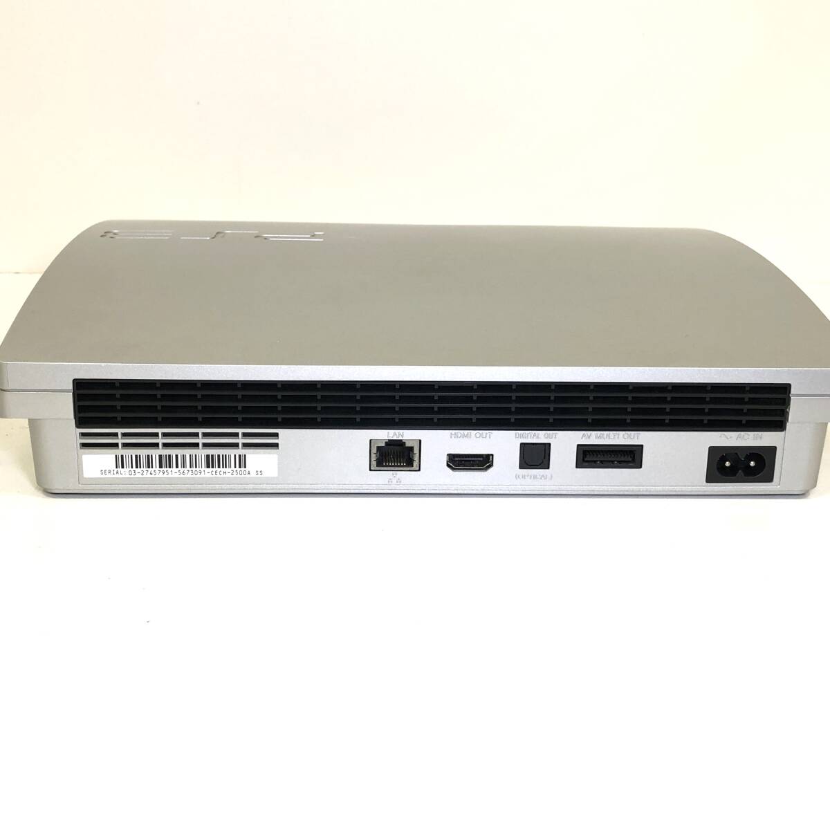 [1 jpy ~]PlayStation3 CECH-2500A satin silver 160GB operation verification settled controller attaching PS3 body PlayStation 3[ secondhand goods ]