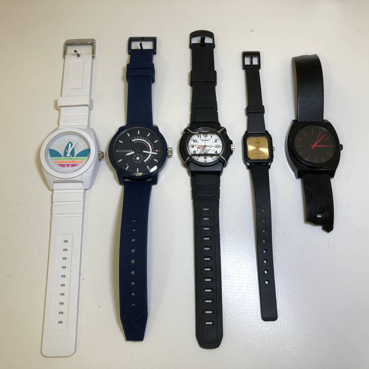 【1円～】腕時計 大量まとめ 40点以上 G-SHOCK/DIESEL/NIXON/SEIKO/TRIWA/katespade 他 デジタルアナログ【ジャンク品】の画像3