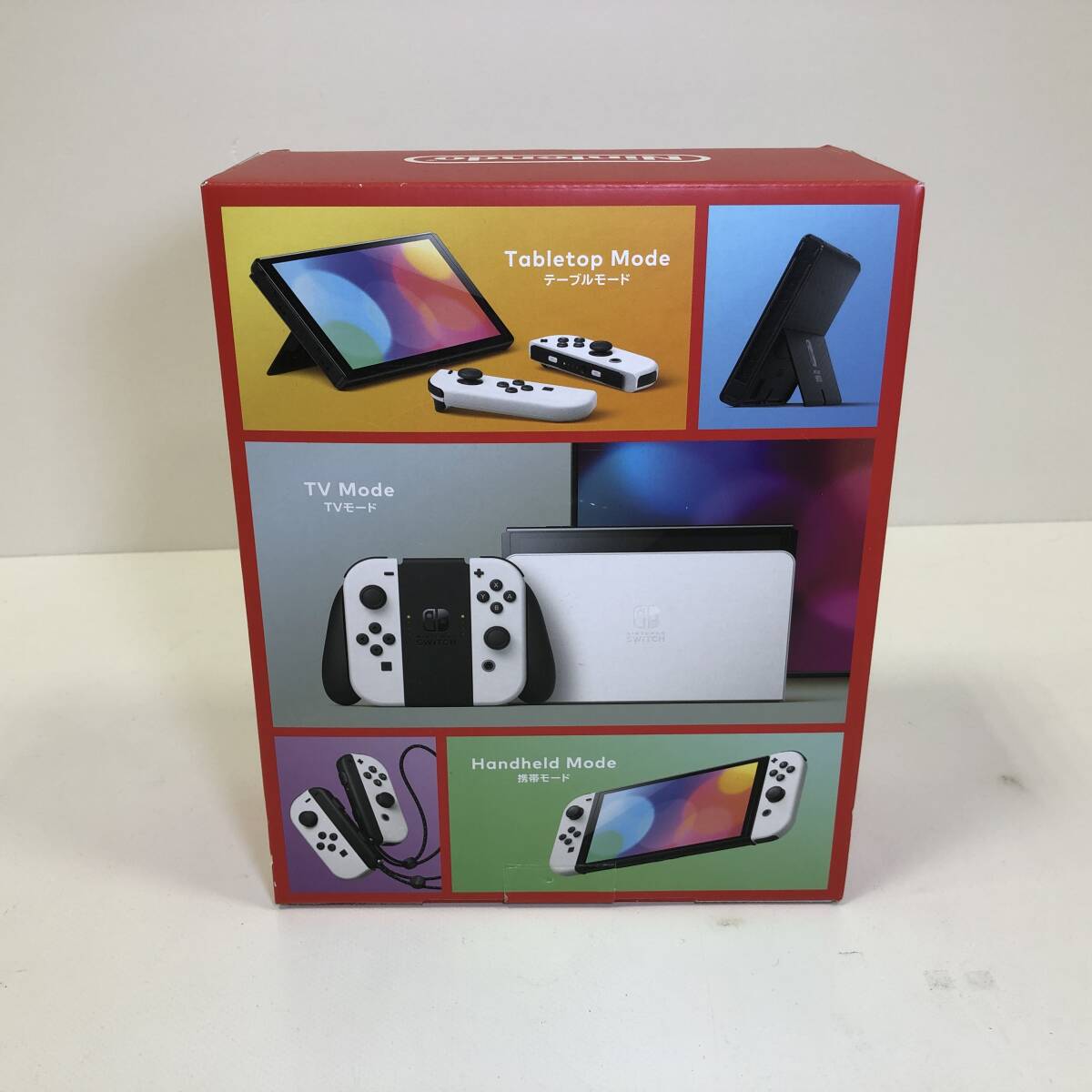 【1円～】Nintendo Switch 有機ELモデル ホワイト 動作品 スイッチ ニンテンドー ゲーム機 本体【中古品】の画像10