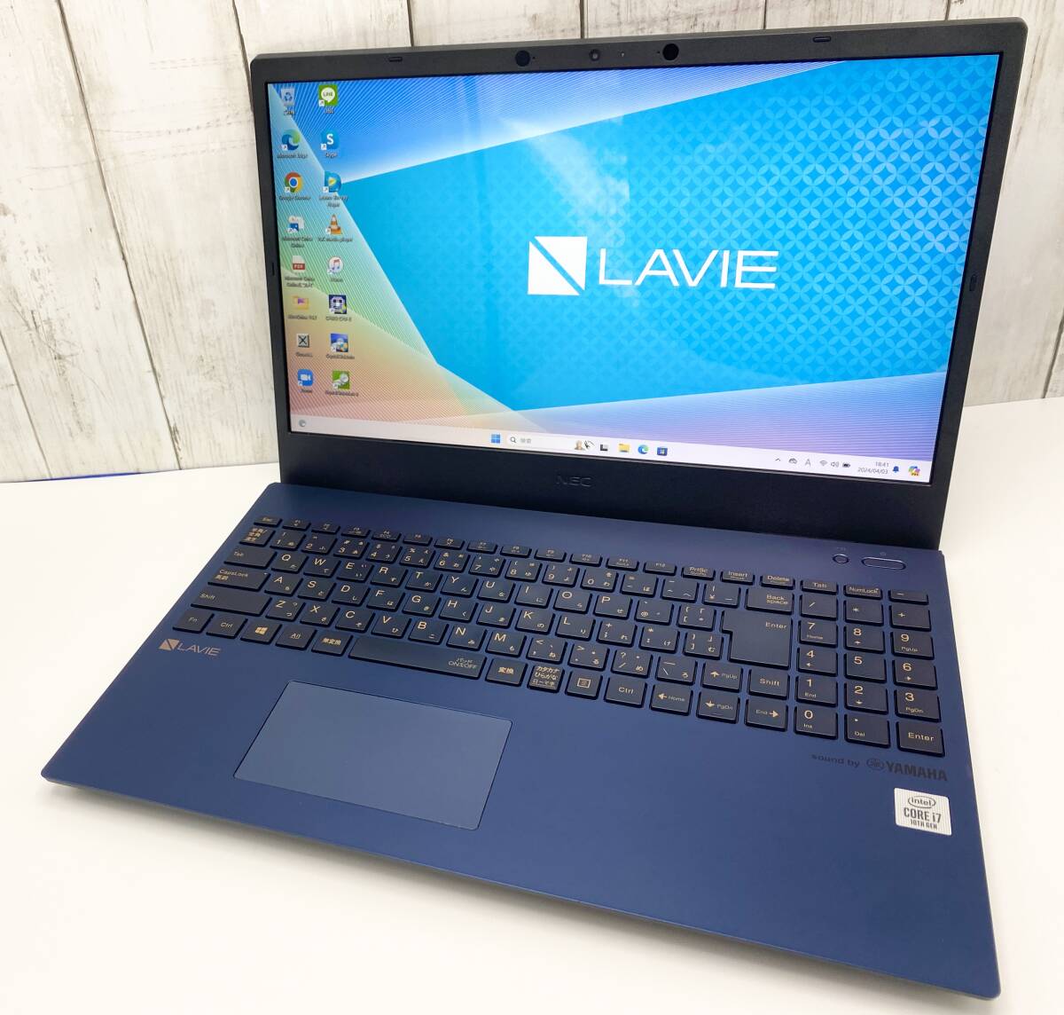 【最新OS Windows11】SSD1TB メモリ32GB NEC ノートPC N1575/A 第10世代Core i7-10510U Office Webカメラ Bluetooth LINE Zoom Blu-ray