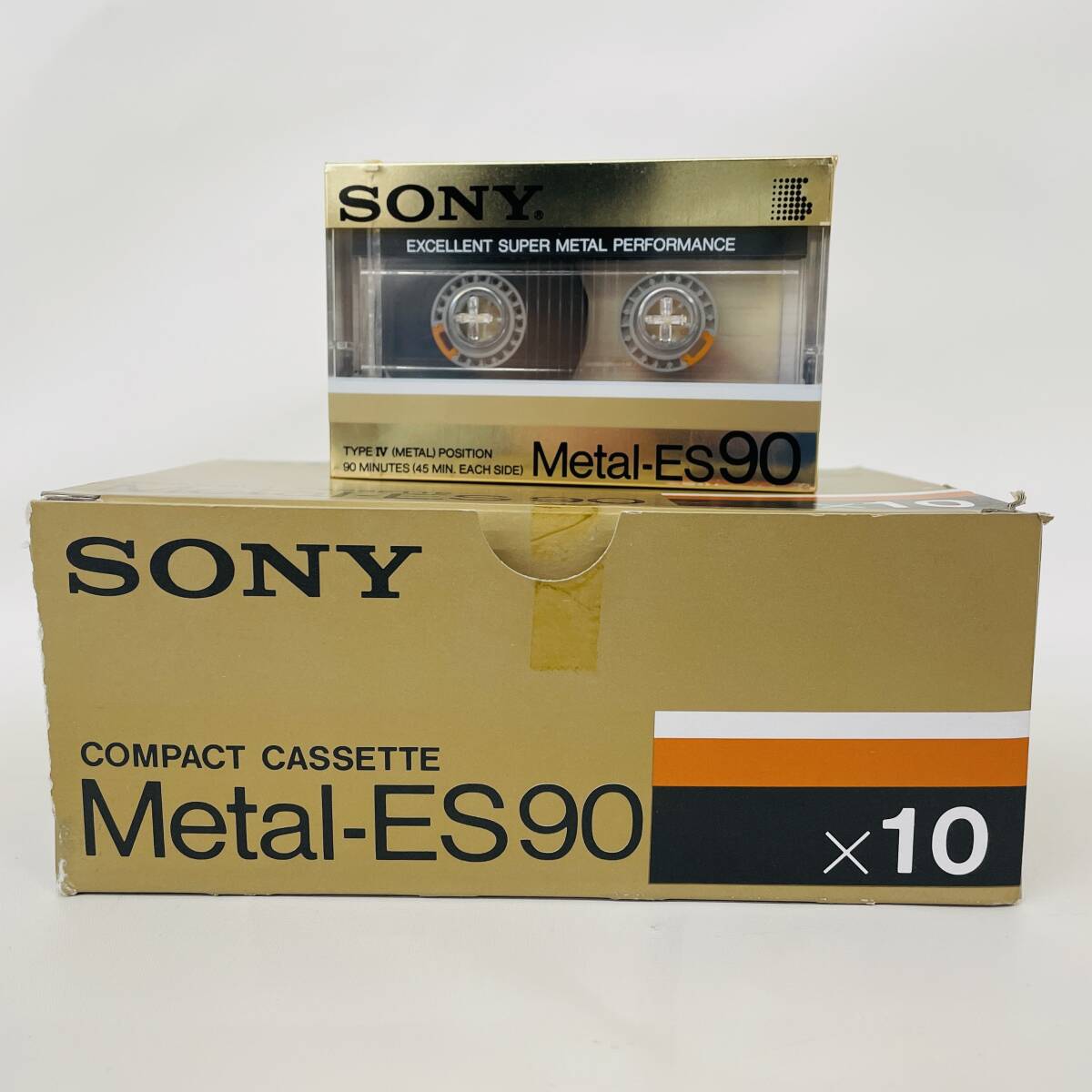 10本セット Metal-ES90 SONY メタル カセットテープ ソニー ※2400010372162の画像1
