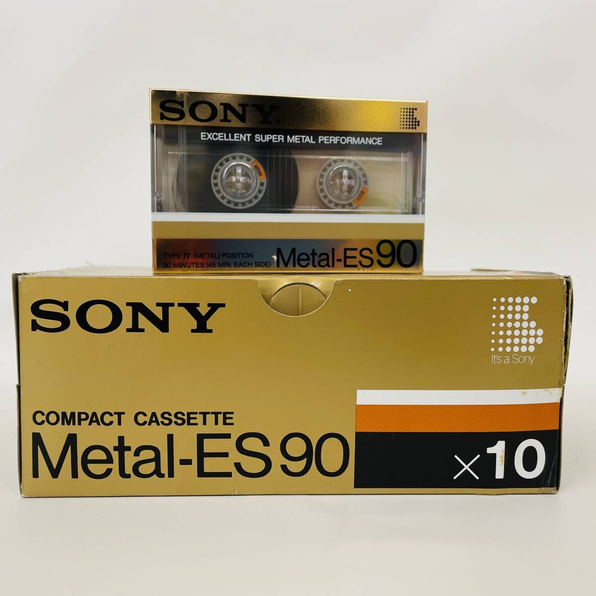 10本セット Metal-ES90 SONY メタル カセットテープ ソニー ※2400010372179_画像1