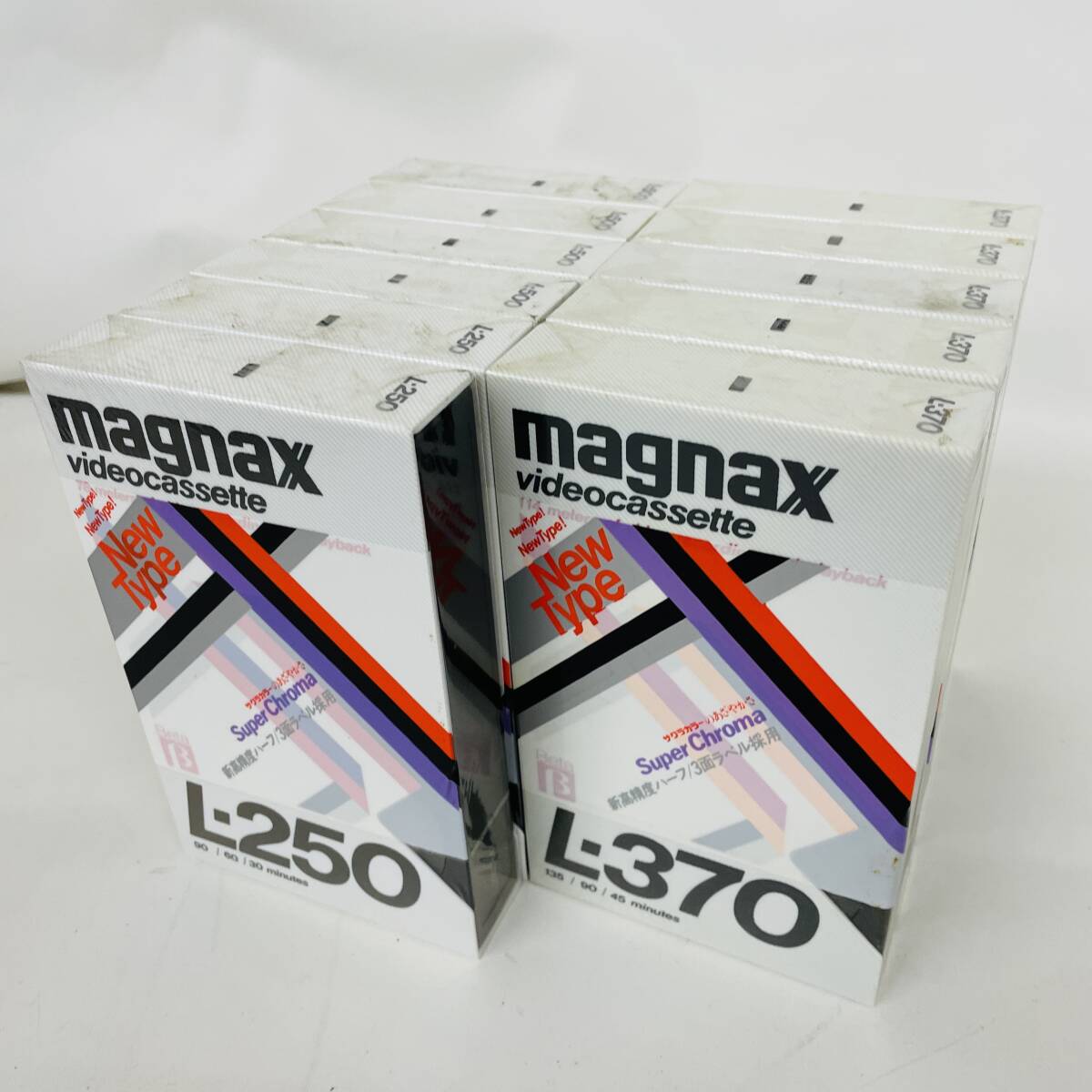 11本セット magnax アンペックス L-500/250/370 βテープ ※2400010352768_画像2